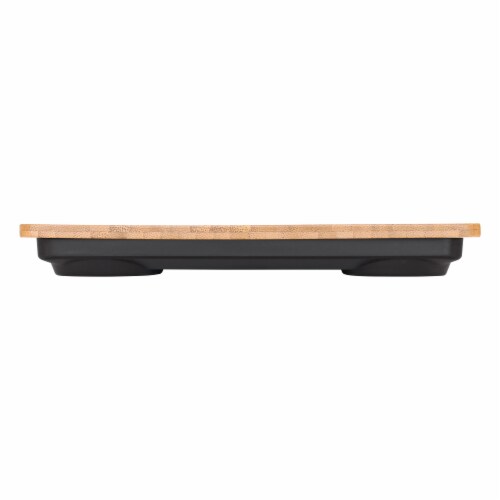Escali Atri Bamboo Kitchen Scale Perspective: bottom
