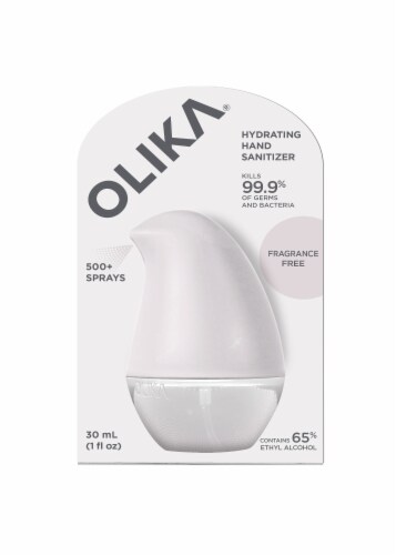 Olika Fragrance Free Hydrating Hand Sanitizer Perspective: bottom