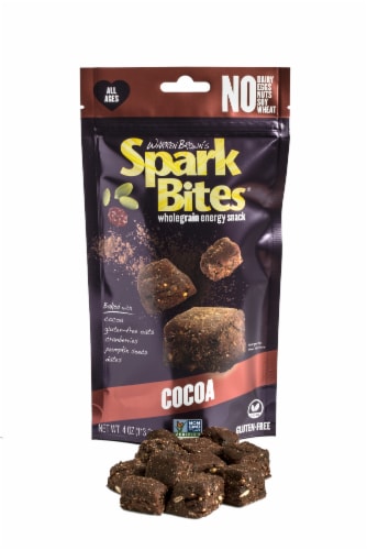 Cocoa Spark Bites, Case of 6 Perspective: bottom