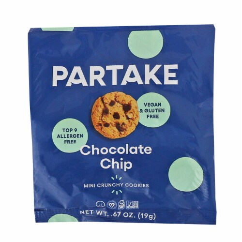 Partake Chocolate Chip Mini Cookie Multipack Perspective: bottom