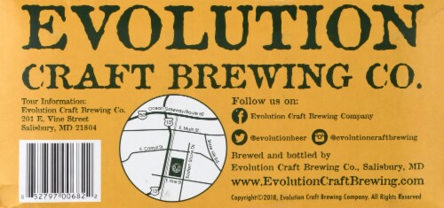 Evolution Craft Brewing Company Lot No.3 IPA Perspective: bottom