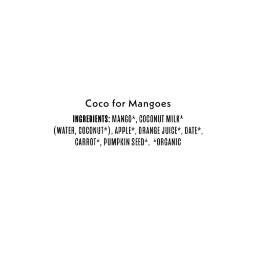 Once Upon a Farm™ Coco for Mangoes Organic Dairy Free Smoothie Pouch Perspective: bottom