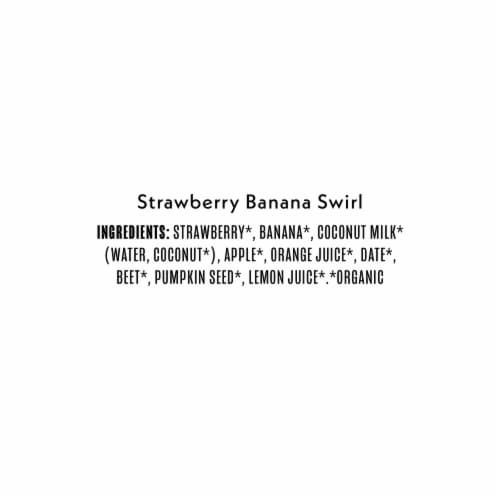 Once Upon a Farm™ Strawberry Banana Swirl Organic Smoothie Pouch Perspective: bottom