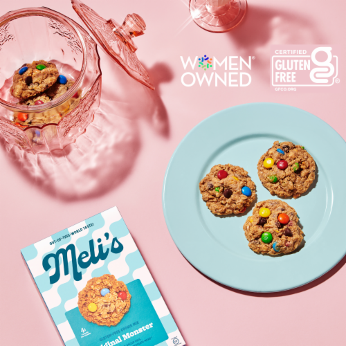 Meli's Original Monster Gluten-Free Cookie Mix Perspective: bottom