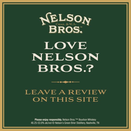 Nelson Brothers Classic Bourbon Whiskey Perspective: bottom