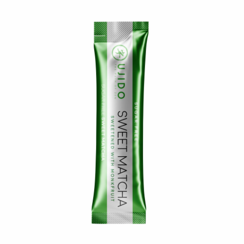 Ujido Sweet Matcha Green Tea Powder Perspective: bottom