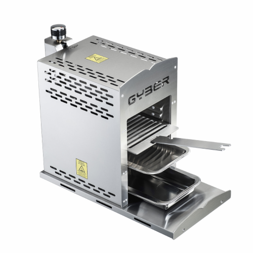 Gyber Anvil Pro Stainless Steel Portable Camping Infrared Propane Gas Grill Perspective: bottom