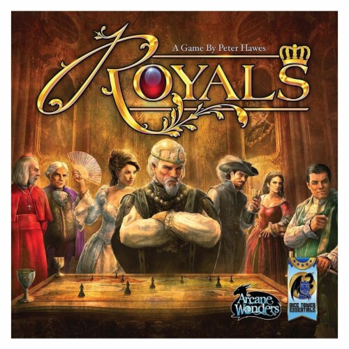 Royals Board Game 17th Century Europe Great Noble Houses Supremacy Strategic Territory Arcane Perspective: bottom