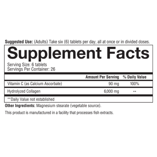Youtheory® Collagen Advanced Formula Tablets Perspective: bottom