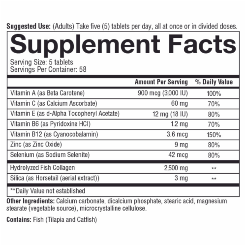 Youtheory® Marine Collagen Tablets Perspective: bottom
