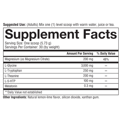 Youtheory® Sleep Nighttime Powder Perspective: bottom