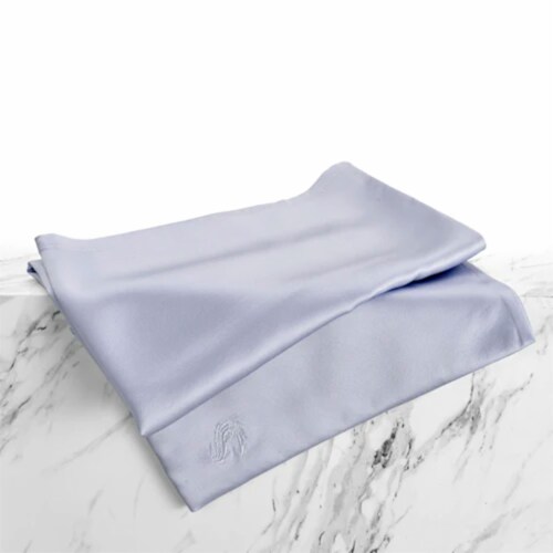 Sleepgram Regular King Size Breathable Cooling Grade 6A Silk Pillowcase Grey 1 Piece Kroger