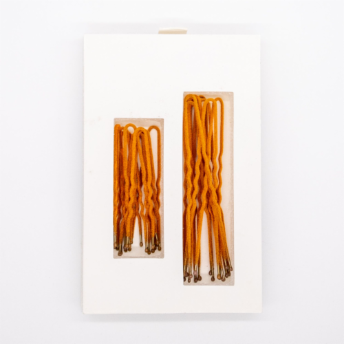 No-Slip Frenchies Red Velvet Hairpins  - 20 Pins Perspective: bottom