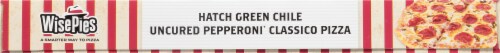 Wise Pies® Hatched Green Chile Uncured Pepperoni Classico Frozen Pizza Perspective: bottom