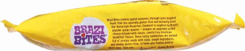 Brazi Bites Gluten-Free Bacon Egg & Cheddar Homestyle Breakfast Sandwich Perspective: bottom