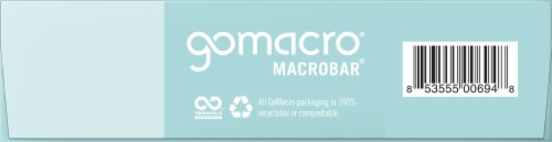 GoMacro® Coconut Almond Butter Chocolate Chips Macrobar® Perspective: bottom