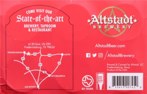 Altstadt Brewery Kolsch German-Style Beer Perspective: bottom