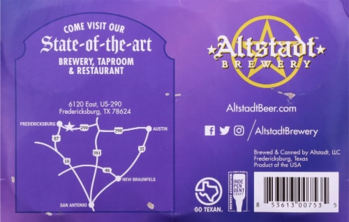 Altstadt Brewery Hefe German Style Beer Perspective: bottom