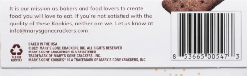 Mary's Gone Kookies™ Chocolate Organic Graham Crackers Perspective: bottom