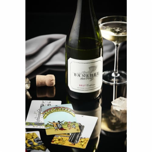 Banshee Brut Ten Of Cups Sparkling California Wine Perspective: bottom