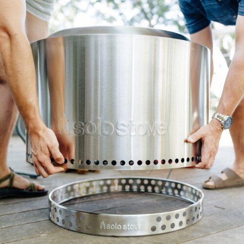 Solo Stove Patio Furniture Yukon Stand Perspective: bottom