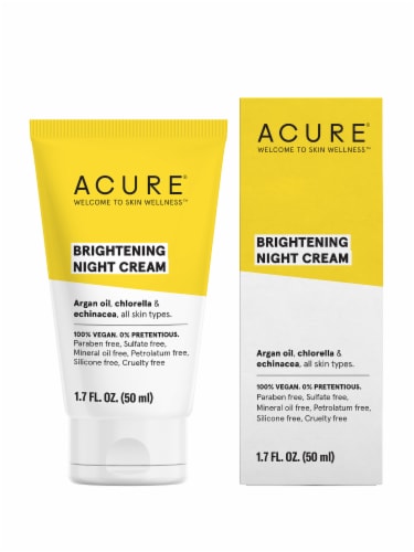 Acure Brightening Night Cream Perspective: bottom