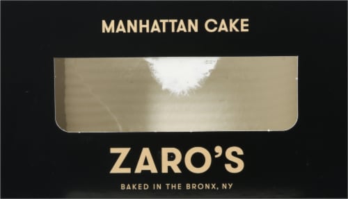 Zaro's Family Bakery Manhattan Cake Perspective: bottom