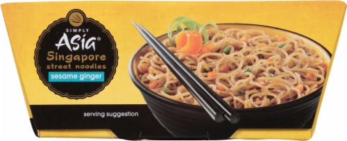 Simply Asia® Sesame Ginger Singapore Street Noodles Perspective: bottom
