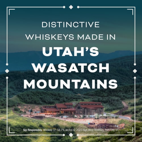 High West Utah Campfire Whiskey Perspective: bottom
