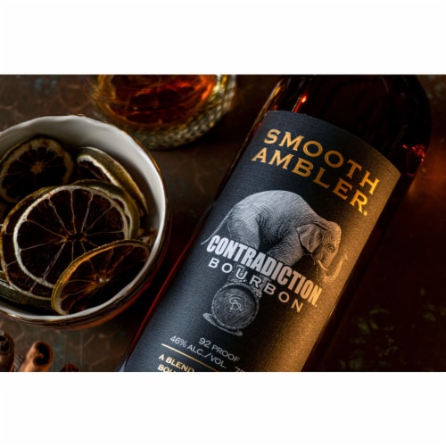 Smooth Ambler Contradiction West Virginia Blended Bourbon Whiskey Perspective: bottom