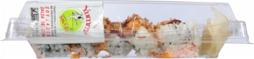 Crunchy California Sushi Roll Perspective: bottom