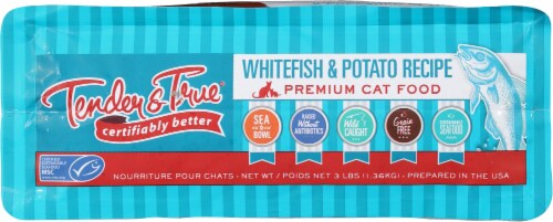 Tender & True® Ocean Whitefish And Potato Cat Food Perspective: bottom