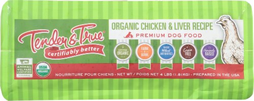 Tender & True® Chicken And Liver Dog Food Perspective: bottom