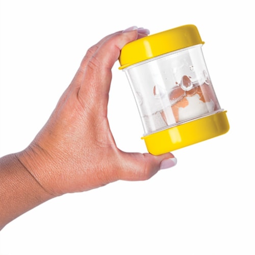 Negg Boiled Egg Peeler - YELLOW Perspective: bottom