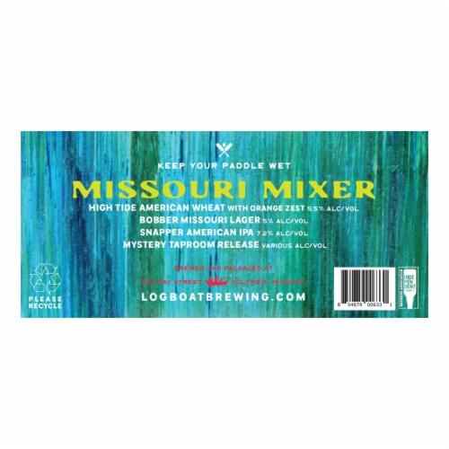 Logboat Missouri Mixer Variety Pack Perspective: bottom