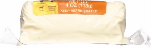LaClare Family Creamery® Maple Bourbon Fresh Goat Cheese Log Perspective: bottom