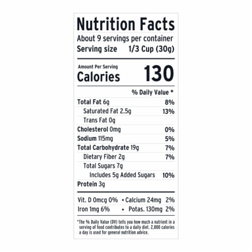 Purely Elizabeth Maple Almond Butter Ancient Grain Granola Perspective: bottom