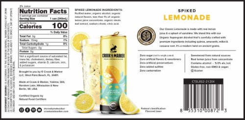Crook & Marker Spiked Lemonade Variety Pack Perspective: bottom