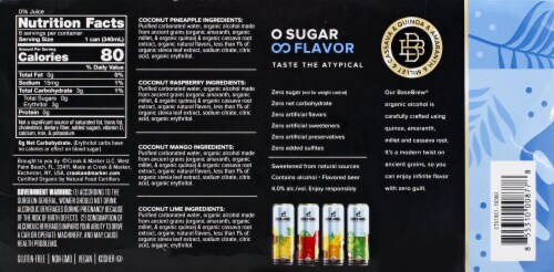 Crook & Marker® Organic Spiked Coconut Beer Variety Pack Perspective: bottom