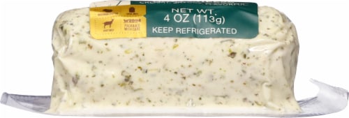 LaClare Family Creamery® Garlic & Herb Goat Cheese Log Perspective: bottom