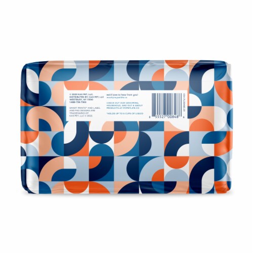 Pet Life Smart Prints™ Large Dog Pads Perspective: bottom