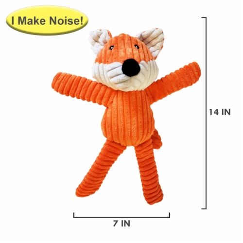 Stuffed fox dog toy discount
