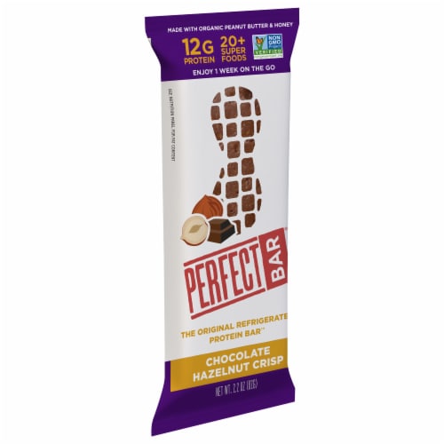 Perfect Bar Refrigerated Chocolate Hazelnut Protein Bar Perspective: bottom