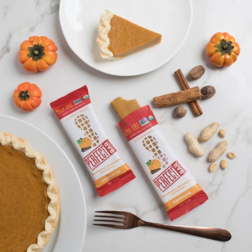 Perfect Bar Refrigerated Pumpkin Pie Protein Bar Perspective: bottom