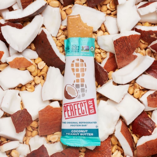 Perfect Bar Refrigerated Coconut Peanut Butter Protein Bar Perspective: bottom