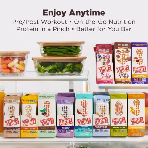 Perfect Bar Coconut Peanut Butter Protein Bar Perspective: bottom