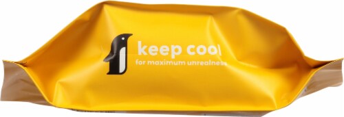 Unreal® Dark Vegan Chocolate Crispy Quinoa Gems Perspective: bottom