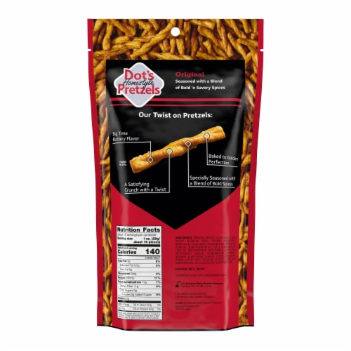 Dot's® Homestyle Original Seasoned Pretzel Twists Perspective: bottom