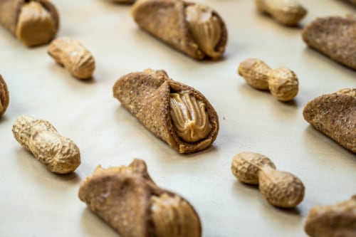 Peanut Butter Cannolis - 12 Pack Perspective: bottom