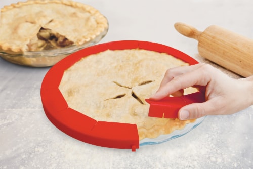 Talisman Designs Silicone Adjustable Pie Shield Perspective: bottom